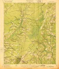 Summerville South Carolina Historical topographic map, 1:62500 scale, 15 X 15 Minute, Year 1920