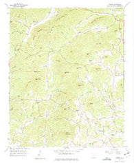 Sunset South Carolina Historical topographic map, 1:24000 scale, 7.5 X 7.5 Minute, Year 1961