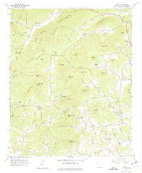 Sunset South Carolina Historical topographic map, 1:24000 scale, 7.5 X 7.5 Minute, Year 1961