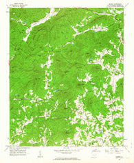 Sunset South Carolina Historical topographic map, 1:24000 scale, 7.5 X 7.5 Minute, Year 1961