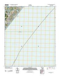 Surfside Beach South Carolina Historical topographic map, 1:24000 scale, 7.5 X 7.5 Minute, Year 2011