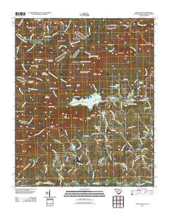 Table Rock South Carolina Historical topographic map, 1:24000 scale, 7.5 X 7.5 Minute, Year 2011
