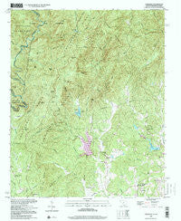 Tamassee South Carolina Historical topographic map, 1:24000 scale, 7.5 X 7.5 Minute, Year 1996