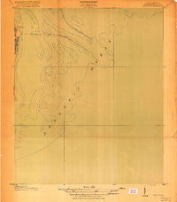 The Jetties South Carolina Historical topographic map, 1:21120 scale, 7.5 X 7.5 Minute, Year 1919