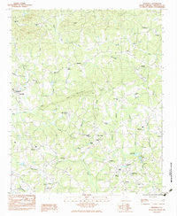 Tigerville South Carolina Historical topographic map, 1:24000 scale, 7.5 X 7.5 Minute, Year 1983
