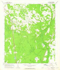 Tillman South Carolina Historical topographic map, 1:24000 scale, 7.5 X 7.5 Minute, Year 1962