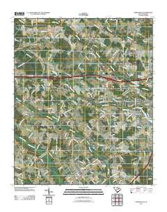Timmonsville South Carolina Historical topographic map, 1:24000 scale, 7.5 X 7.5 Minute, Year 2011