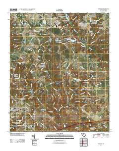 Trenton South Carolina Historical topographic map, 1:24000 scale, 7.5 X 7.5 Minute, Year 2011
