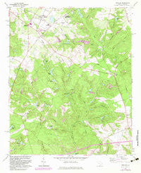 Trenton South Carolina Historical topographic map, 1:24000 scale, 7.5 X 7.5 Minute, Year 1964