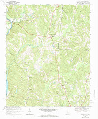 Van Wyck South Carolina Historical topographic map, 1:24000 scale, 7.5 X 7.5 Minute, Year 1968