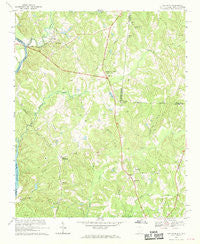 Van Wyck South Carolina Historical topographic map, 1:24000 scale, 7.5 X 7.5 Minute, Year 1968