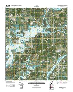 Wadmalaw Island South Carolina Historical topographic map, 1:24000 scale, 7.5 X 7.5 Minute, Year 2011
