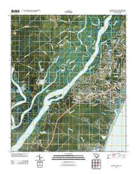 Waverly Mills South Carolina Historical topographic map, 1:24000 scale, 7.5 X 7.5 Minute, Year 2011