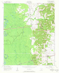 Wedgefield South Carolina Historical topographic map, 1:24000 scale, 7.5 X 7.5 Minute, Year 1953