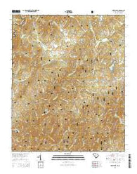 Whetstone South Carolina Current topographic map, 1:24000 scale, 7.5 X 7.5 Minute, Year 2014