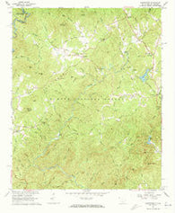 Whetstone South Carolina Historical topographic map, 1:24000 scale, 7.5 X 7.5 Minute, Year 1961