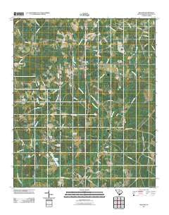 Williams South Carolina Historical topographic map, 1:24000 scale, 7.5 X 7.5 Minute, Year 2011