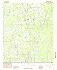 Williams South Carolina Historical topographic map, 1:24000 scale, 7.5 X 7.5 Minute, Year 1982