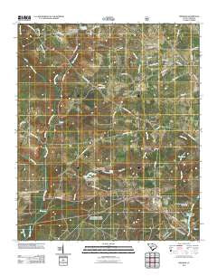Windsor South Carolina Historical topographic map, 1:24000 scale, 7.5 X 7.5 Minute, Year 2011
