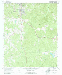 Winnsboro Mills South Carolina Historical topographic map, 1:24000 scale, 7.5 X 7.5 Minute, Year 1969