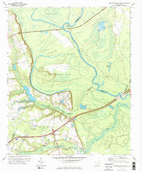 Witherspoon Island South Carolina Historical topographic map, 1:24000 scale, 7.5 X 7.5 Minute, Year 1972