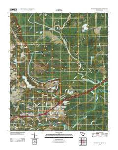 Witherspoon Island South Carolina Historical topographic map, 1:24000 scale, 7.5 X 7.5 Minute, Year 2011