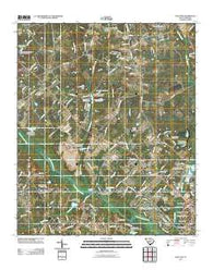 Wolfton South Carolina Historical topographic map, 1:24000 scale, 7.5 X 7.5 Minute, Year 2011