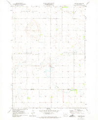 Agar NW South Dakota Historical topographic map, 1:24000 scale, 7.5 X 7.5 Minute, Year 1970