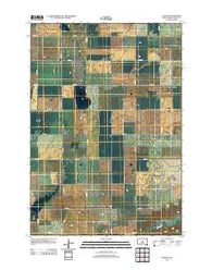 Agar SW South Dakota Historical topographic map, 1:24000 scale, 7.5 X 7.5 Minute, Year 2012