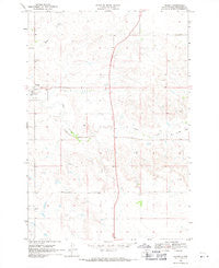 Akaska South Dakota Historical topographic map, 1:24000 scale, 7.5 X 7.5 Minute, Year 1968