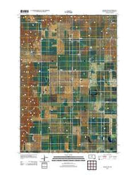 Akaska NW South Dakota Historical topographic map, 1:24000 scale, 7.5 X 7.5 Minute, Year 2012