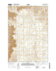 Akaska NW South Dakota Current topographic map, 1:24000 scale, 7.5 X 7.5 Minute, Year 2015