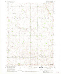 Alcester NW South Dakota Historical topographic map, 1:24000 scale, 7.5 X 7.5 Minute, Year 1968
