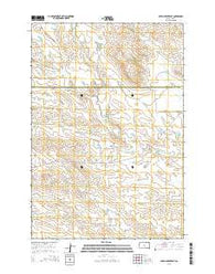 Alkali Creek East South Dakota Current topographic map, 1:24000 scale, 7.5 X 7.5 Minute, Year 2015