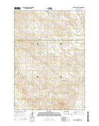 Alkali Creek West South Dakota Current topographic map, 1:24000 scale, 7.5 X 7.5 Minute, Year 2015