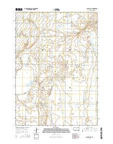 Archer Hill South Dakota Current topographic map, 1:24000 scale, 7.5 X 7.5 Minute, Year 2015