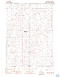 Ardmore SE South Dakota Historical topographic map, 1:25000 scale, 7.5 X 7.5 Minute, Year 1982