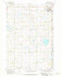 Arlington South Dakota Historical topographic map, 1:24000 scale, 7.5 X 7.5 Minute, Year 1968