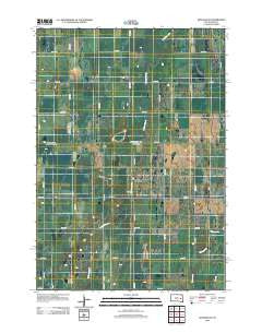 Artesian NE South Dakota Historical topographic map, 1:24000 scale, 7.5 X 7.5 Minute, Year 2012