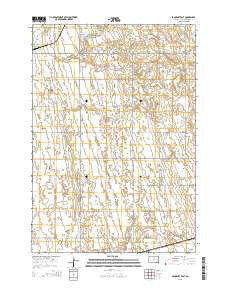 Bancroft East South Dakota Current topographic map, 1:24000 scale, 7.5 X 7.5 Minute, Year 2015
