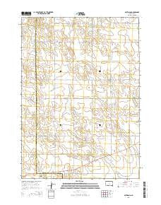 Batesland South Dakota Current topographic map, 1:24000 scale, 7.5 X 7.5 Minute, Year 2015
