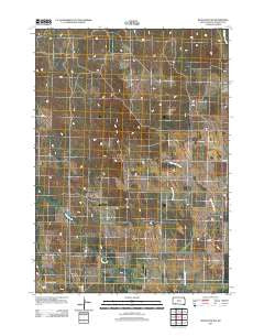Batesland NW South Dakota Historical topographic map, 1:24000 scale, 7.5 X 7.5 Minute, Year 2012