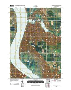 Bedashosha Lake South Dakota Historical topographic map, 1:24000 scale, 7.5 X 7.5 Minute, Year 2012
