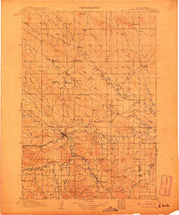 Belle Fourche South Dakota Historical topographic map, 1:125000 scale, 30 X 30 Minute, Year 1907
