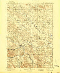 Belle Fourche South Dakota Historical topographic map, 1:125000 scale, 30 X 30 Minute, Year 1907