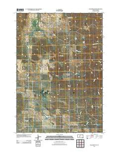 Belvidere NW South Dakota Historical topographic map, 1:24000 scale, 7.5 X 7.5 Minute, Year 2012