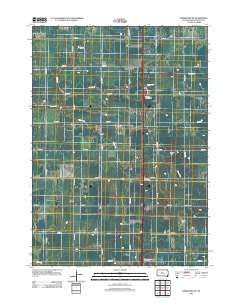 Beresford NE South Dakota Historical topographic map, 1:24000 scale, 7.5 X 7.5 Minute, Year 2012