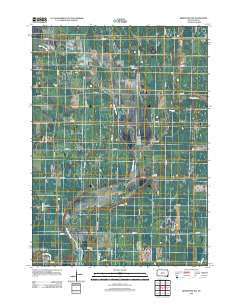 Beresford NW South Dakota Historical topographic map, 1:24000 scale, 7.5 X 7.5 Minute, Year 2012