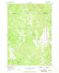 Berne South Dakota Historical topographic map, 1:24000 scale, 7.5 X 7.5 Minute, Year 1954