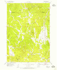 Berne South Dakota Historical topographic map, 1:24000 scale, 7.5 X 7.5 Minute, Year 1954